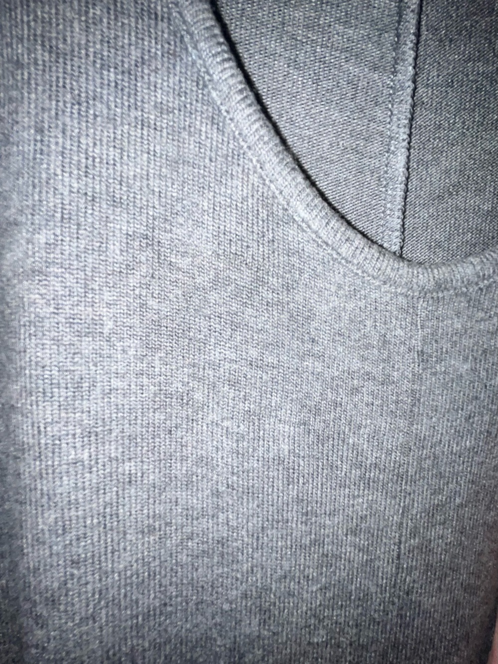 NWT Calme by Johnny Was Gray Throw On Cozy Sweater Tank Dress - Picture 5 of 5